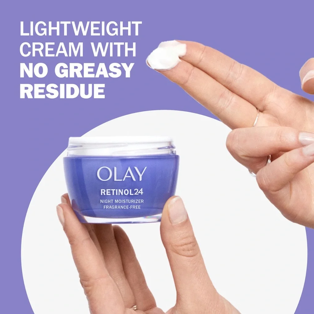Retinol24 + Peptide Night Face Moisturizer Wake Up Smooth hydrated(IUse this)